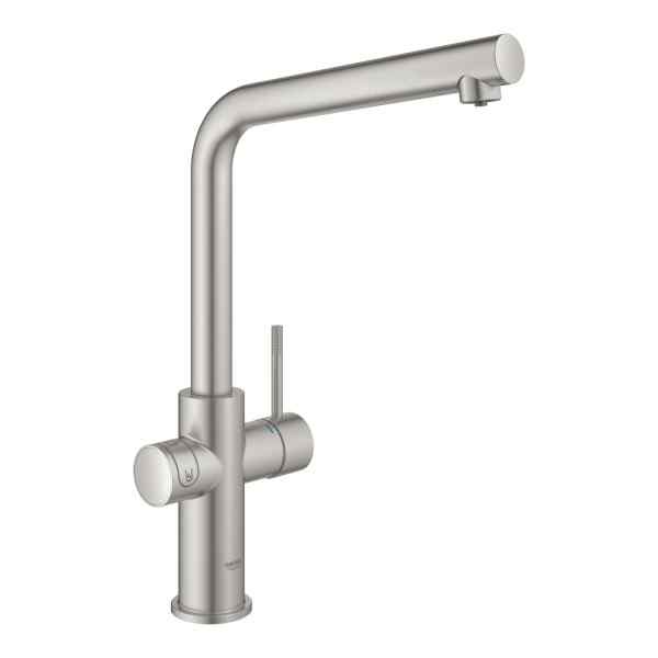 GROHE Blue Duo vattenkran med elegant L-tut