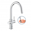 GROHE Blue C-tut utdragbar i krom