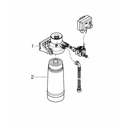 GROHE Blue Pure Ultrasafe filter starter sæt GROHE Pure filtersæt