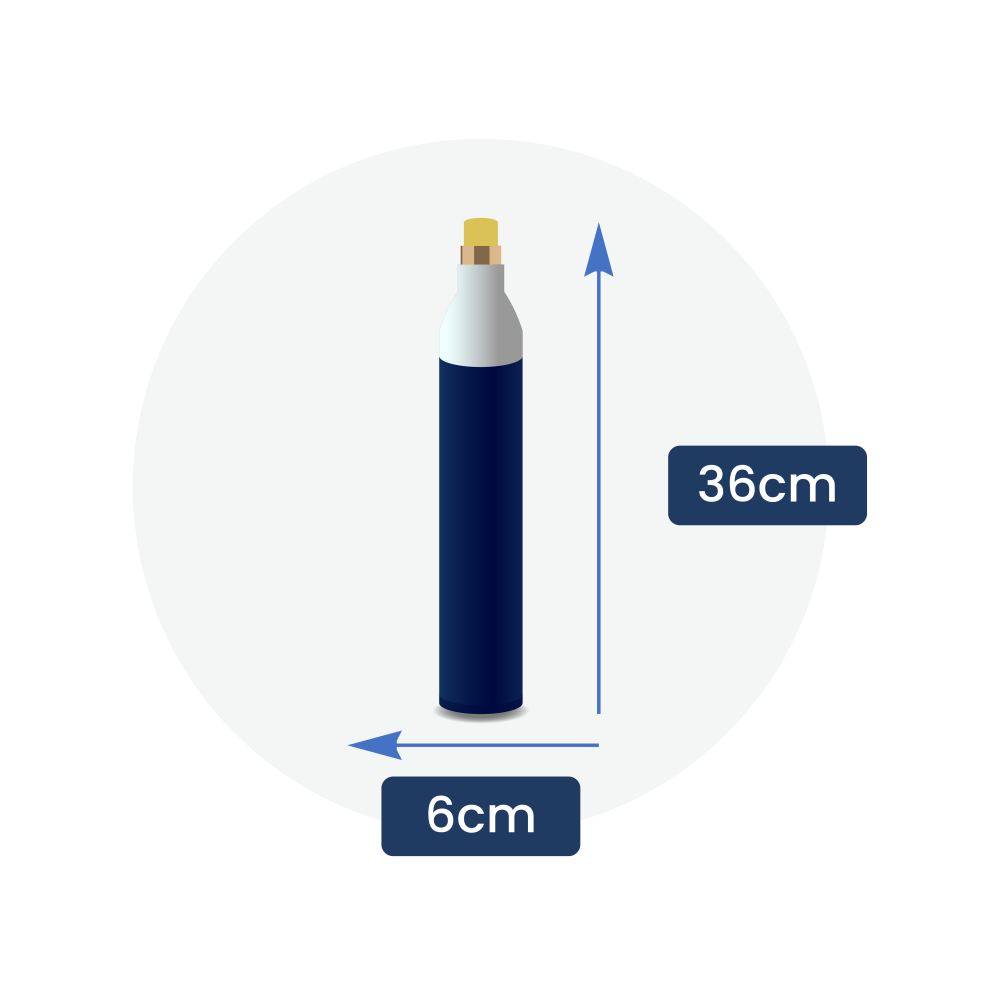 GROHE Blue 425 gram CO2 startflaska