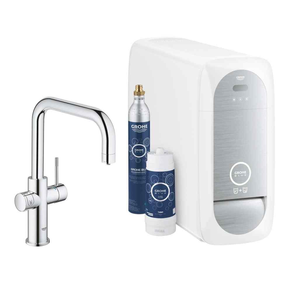 GROHE Blue Home - U-pip - Krom GROHE Blue Home