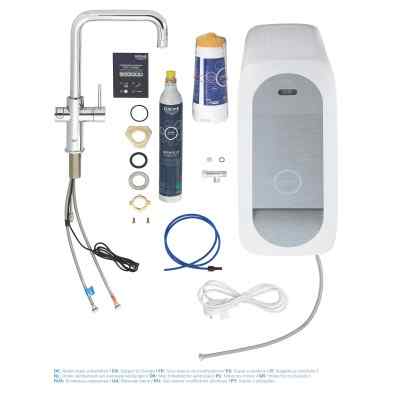 GROHE Blue Home - U-pip - Krom GROHE Blue Home