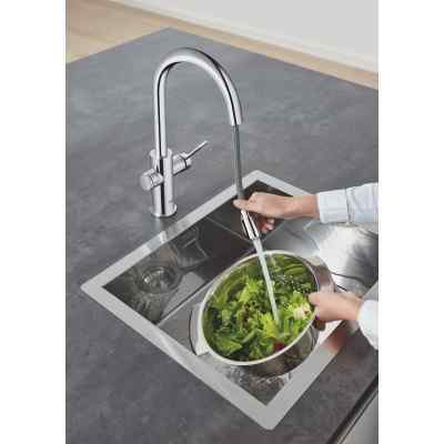 GROHE Blue Home - C-pip - Utdragbar - Krom Watertrade