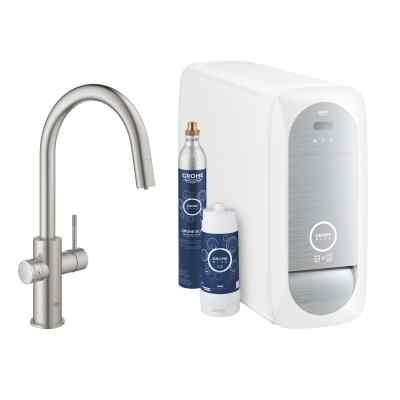 GROHE Blue Home - C-pip - Utdragbar - Supersteel Watertrade