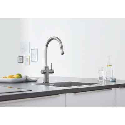 GROHE Blue Home - C-pip - Utdragbar - Supersteel Watertrade