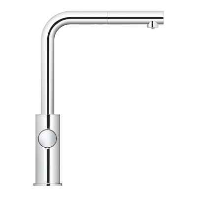 GROHE Blue Home - L-pip - Utdragsbar - Krom Grohe Blue Home