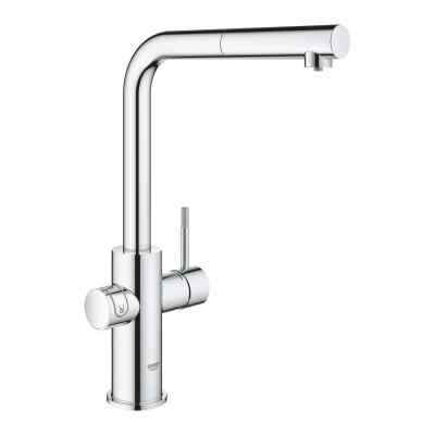 GROHE Blue Home - L-pip - Utdragsbar - Krom Grohe Blue Home
