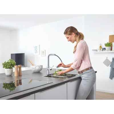 GROHE Blue Home - L-pip - Utdragsbar - Krom Grohe Blue Home