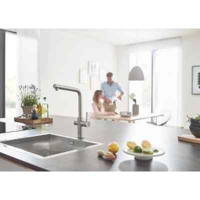 GROHE Blue Home - L-pip - Supersteel Grohe Blue Home