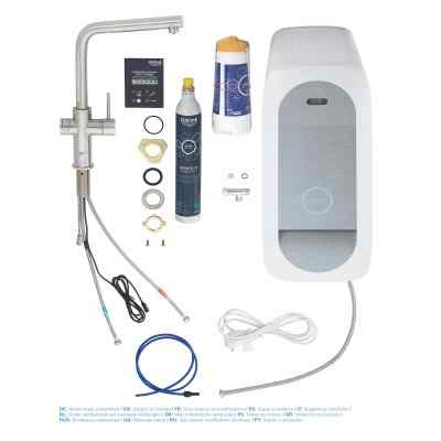 GROHE Blue Home - L-pip - Supersteel Grohe Blue Home