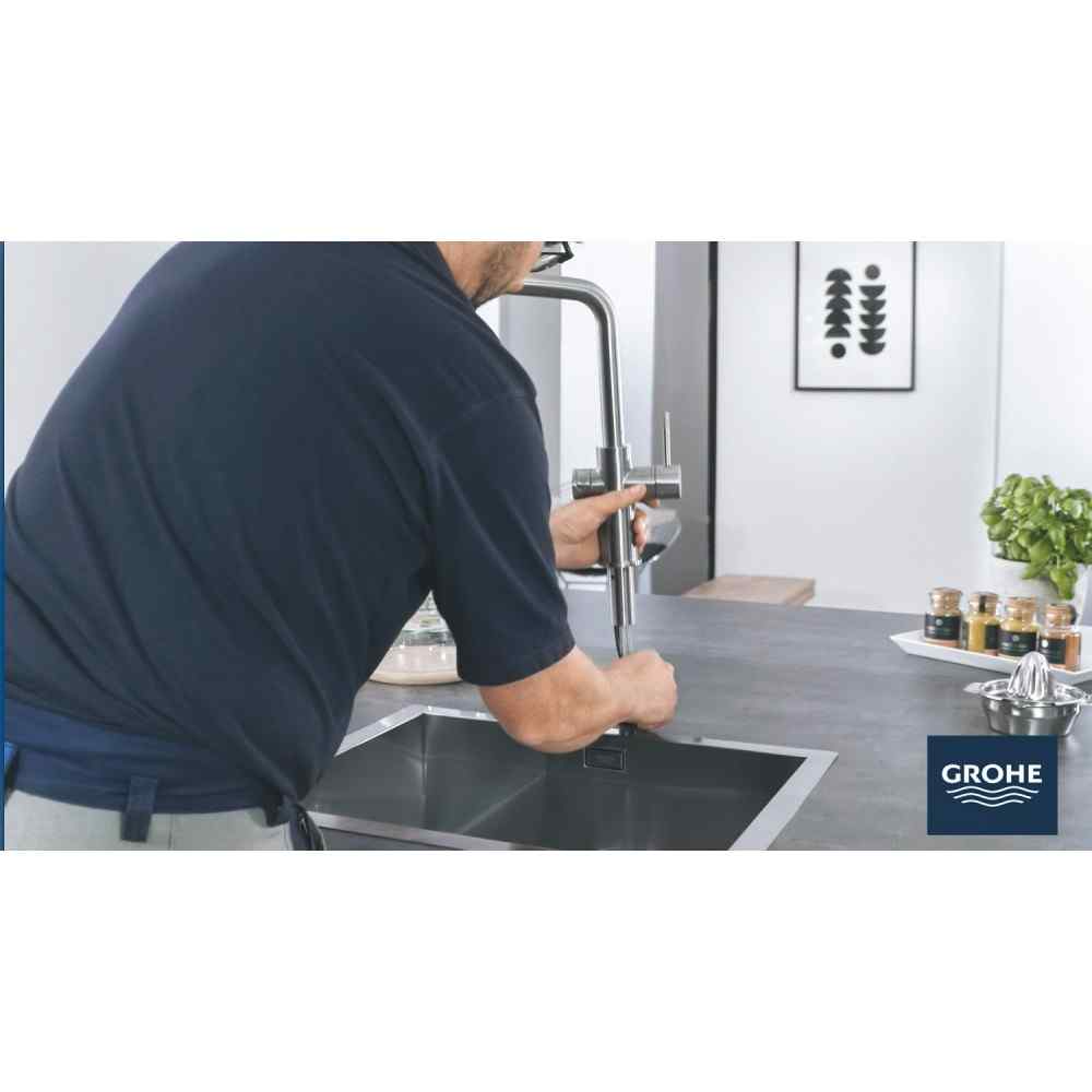 GROHE Blue Home - L-pip - Supersteel Grohe Blue Home