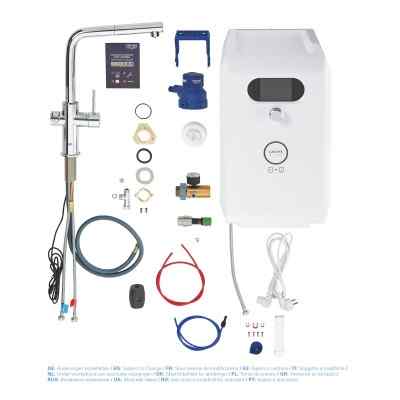 GROHE Blue Professional - L-pip - Utdragbar - Krom GROHE Blue Pro