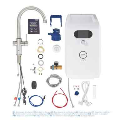GROHE Blue Professional - C-pip - Supersteel GROHE Blue Pro