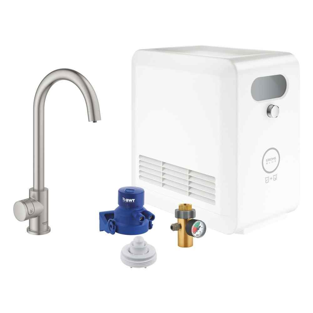 Grohe Blue Professional Mono - C-pip - Supersteel Grohe Blue Pro