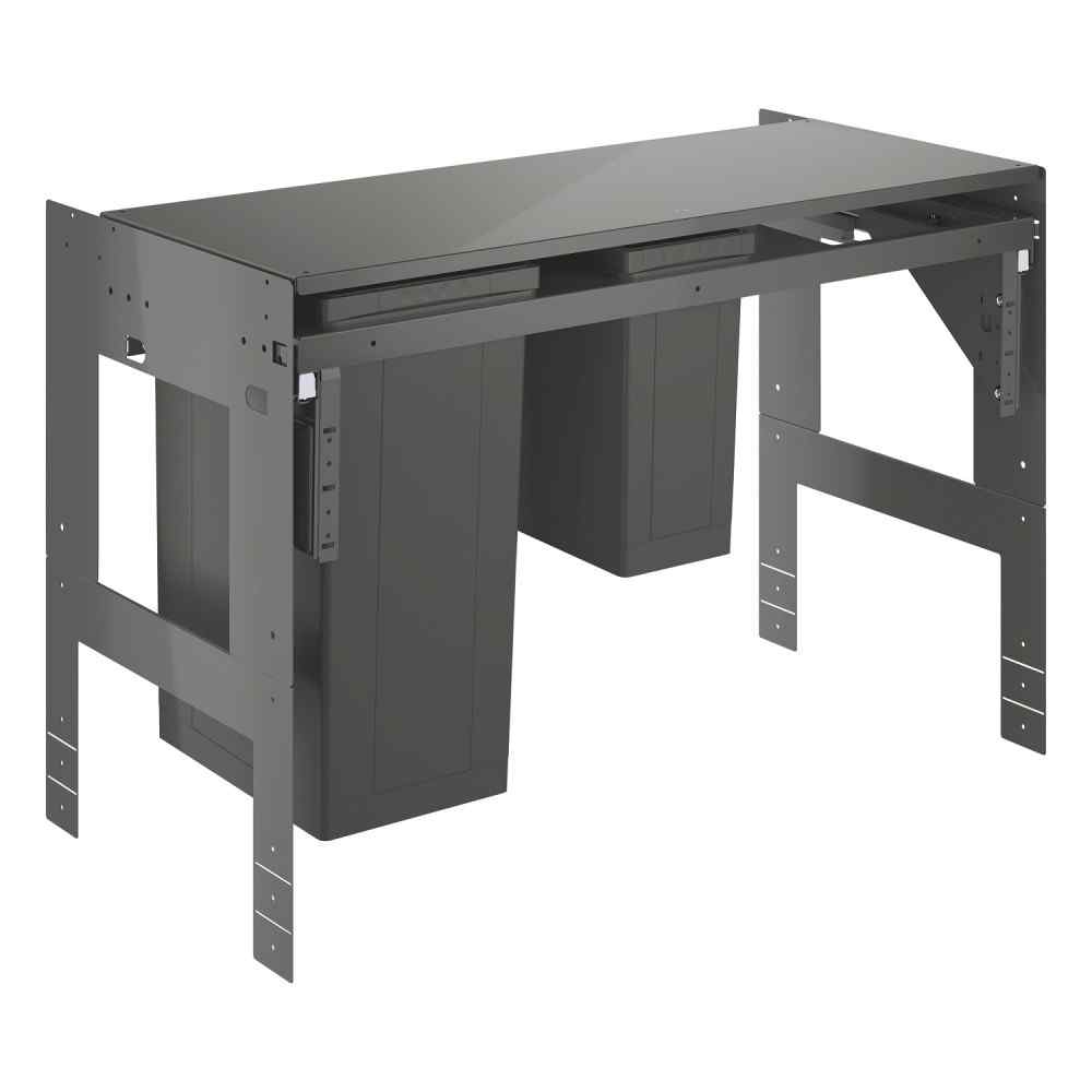 Avfallssorteringssystem 90cm, 29+11L Wastesystems