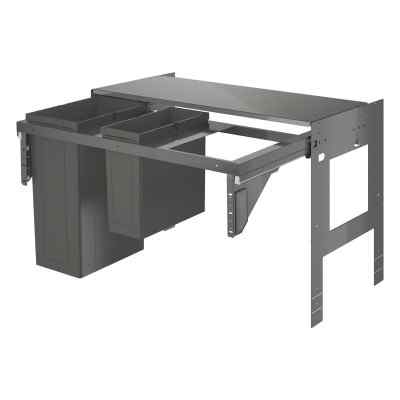 Avfallssorteringssystem 90cm, 29+11L Wastesystems