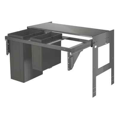 Avfallssorteringssystem 90cm, 29+11L Wastesystems