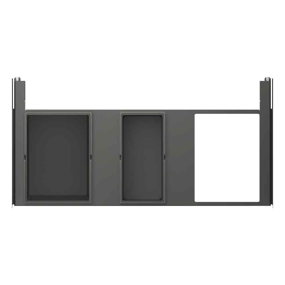 Avfallssorteringssystem 90cm, 29+11L Wastesystems