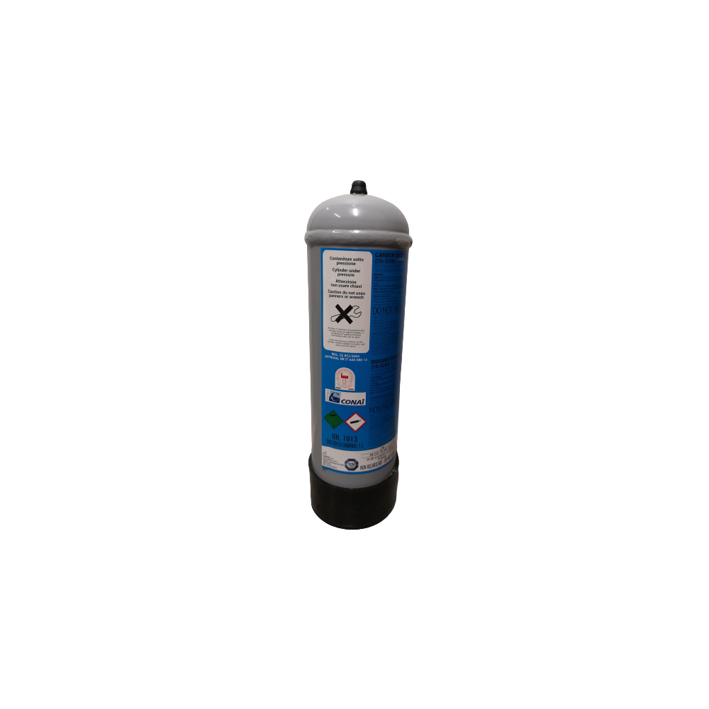 1200 gram Co2 - engangsflaske Watertrade