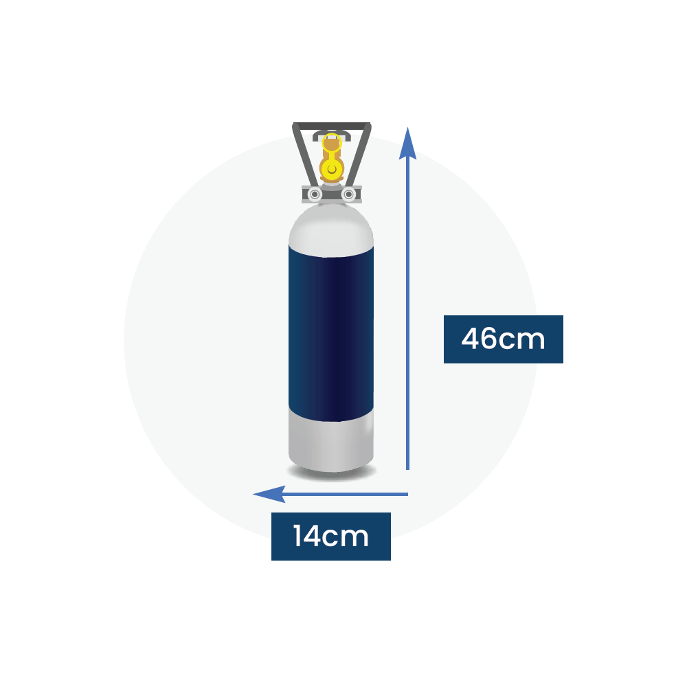 Co2 regulator til Quooker Cube Startpaket