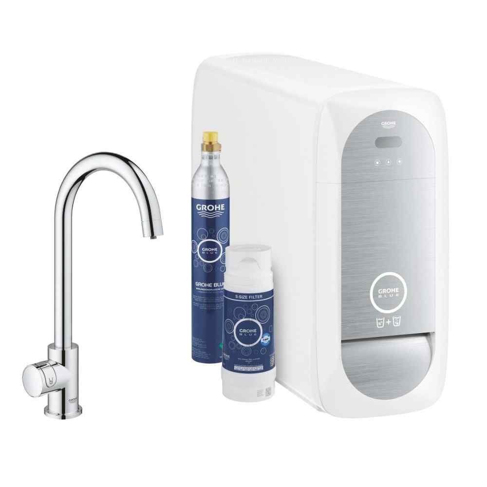 GROHE Blue Home Mono - C-pip - Krom GROHE Blue Home